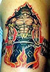 Manowars tattoo